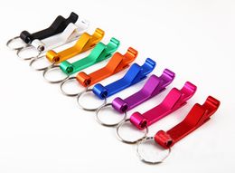 Portable Can Opener Key Chain Ring Cans Openers Restaurant Promotion Gifts Kitchen Tools Birthday Gift Party Supplies