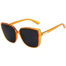 oversized womens designer sunglasses UK - Sunglasses For Women Fashion Sunglass Womens Luxury Sun Glasses Trendy Woman Oversized Sunglases Ladies Square Designer Sunglasses210G