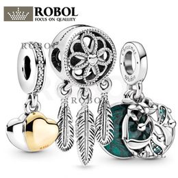 2022 newest Storey toy series charm 925 Sterling Silver Pandora Charms for Bracelets DIY Jewellery Exquisite Jewellery Simple and Versatile wholesale box T1902