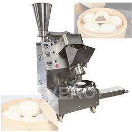 High Quality Automatic Kitchen Chinese Momo Making Machine Pork Buns Moulding Maker Vegetable Baozi Steamed Stuffed Equipment