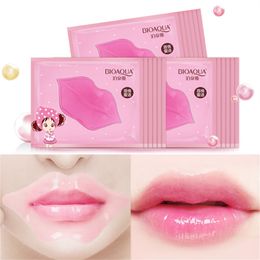 BIOAQUA Crystal Collagen Lip Masks Remove Dead Skin Moisture Essence Lip Care Pads Nourishing Lips Patches