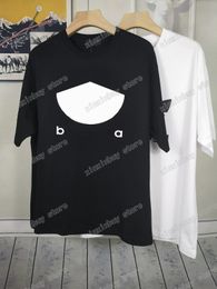 22ss Men Women Designers t shirts Paris sport letter print cotton tee short sleeve Crew Neck Streetwear xinxinbuy black white XS-L