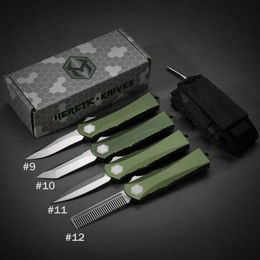 12 Style Nouveaux couteaux hérétiques Manticore-S Automatique Multi fonction Couteau Tech Double Action Tactical Outil en aluminium Handle de poche extérieure EDC MT UT