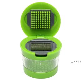 Fruit Vegetable Tools Mini Portable Garlic Grinder ABS Stainless Steel Garlic Slicer Kitchen InventoryGCE13525