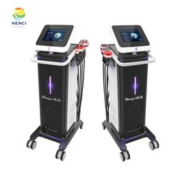 2022 Portable 7 in 1 rf cavitation 80k ultrasonic Cellulite Reduction body slimming mucle build machine