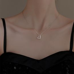 New Luxury CZ Heart Pendant Choker Necklace 18k Gold Chain Necklaces for Women Wedding Jewelry Gifts