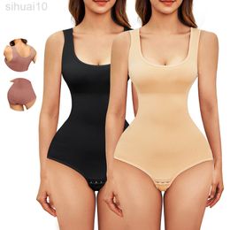 Slimming Bodysuit Women One Piece Shapewear Corset Reduce Body Shaper Modelling Underwear Tummy Control Briefs 35-205kg L220802