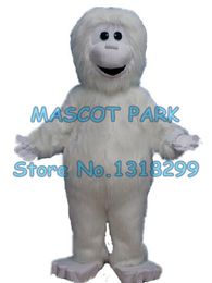 Mascot doll costume mascot New Custom Snow monster yeti Mascot Costume Adult Size Long Plush Snow monster theme anime cosply costumes carniv