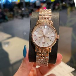 Classic Women Watches Quartz Movement 30mm Shell Dial Business Wristwatches Silver Ladies Wristwatch Montre De Luxe