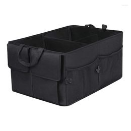 Car Organiser Trunk Case Auto SUV Travelling Cargo Multipurpose Collapsible Foldable Nylon Storage Container BoxCar