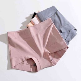 Women New Autumn and Winter Pure Cotton Underwear Shorts for Women Cosy Shorty Femme Antibacterial Boxer Mujer Sexy Hotpants T220810