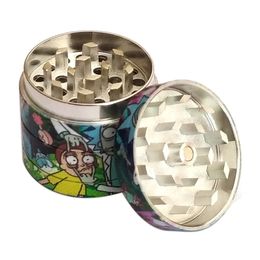 4 Layers Alloy Herbal Herb Smoking Tobacco Grinder Spice herb Grinders Pipe Accessories Ric and Modi Smoke Cutter