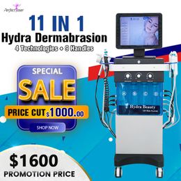 SPA Hydra Dermabrasion Machine Diamond Skin Resurfacing BIO Microcurrent Microdermabrasion Peeling Acne Treatment