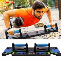 Push Up Rack Board Men Women 9 System Comprehensive Fitness Exercise Workout Accessories