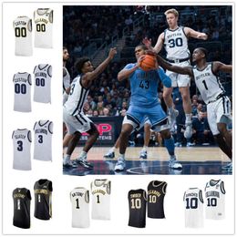 Xflsp 2022 College Villanova Wildcats Basketball Jersey 4 Chris Arcidiacono 10 Angelo Brizzi Dhamir Cosby-Roundtree Jor dan Longino Nnanna Njoku Trey