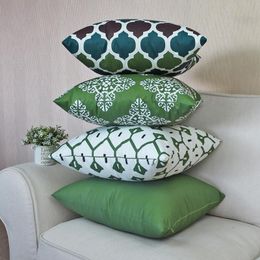 Cushion/Decorative Pillow 60x80cm Twill Waterproof Colourful Print Outdoor Pillowcase Summer Cool Cushion Cover For Patio Sofa Balcony