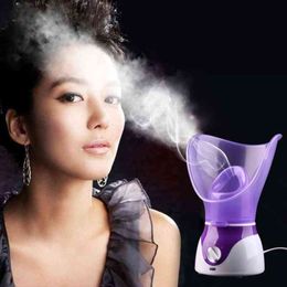 Facial Face Steamer Deep Cleaner Personal Care Mist Steam Sprayer Spa Skin Vaporizer Promote Blood Circulation 220526