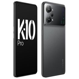 Original Oppo K10 Pro 5G Mobile Phone 12GB RAM 256GB ROM Snapdragon 888 50.0MP AF NFC 5000mAh Android 6.62" 120Hz OLED Full Screen Fingerprint ID Face Smart Cellphone