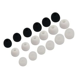 12pcs/lot Soft Silicon Ear Tips Cover Replacement Earbuds Covers For In-Ear Headphones Earphones Eartips Case Accessories