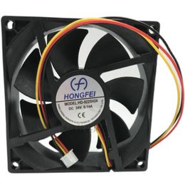 HD-9225H24 DC24V 0.14A three-wire inverter fan/hongfei DC fan