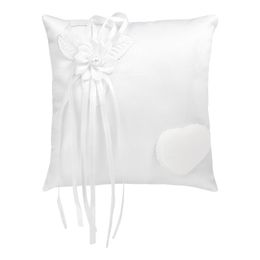 Party Decoration 1pc Wedding Ring Pillow Bearer Cushion Decorative Holder Romantic