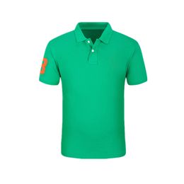 New Fashion Summer Style Top Quality Men's Washed Pique Polo Short Sleeve With Embroidered Logo for Men USA Size S-XXL