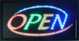 wholesale business hot sale animation led open neon sign eyecatching slogans indoor of led open shop store free