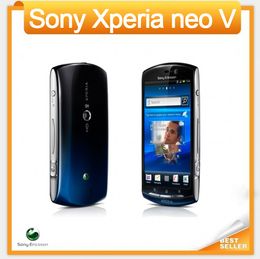 original sony UK - MT11 Original Unlocked Sony Ericsson Xperia neo V MT11i Smartphone Android GPS WIFI Camera 5MP 3.7" Touch Screen mobile phone Free Shipping