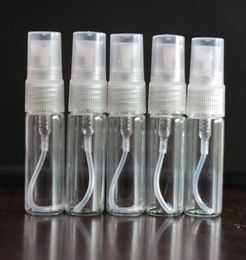 -Cancella 5ml / 10ml Atomizzatore Atomizzatore Riepilabile Pompa Spray Bottiglie Trucco Profumo Bottiglia di vetro Aromatico Bottiglia di acqua aromatica Vuoto bottiglia del profumo