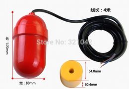 4 meters FQS-4 cable type float level controller cable float plastic float switch water level controller