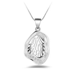 Free shipping fashion high quality 925 silver Mellow With diamond 925 silver necklace Valentine's Day holiday gifts hot 1651