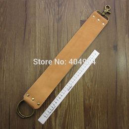 Wholesale-High Quality Genuine Leather Shaving Sharpening Strop For Barber Straight Razor LS-50