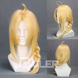 Wholesale free shipping >>>>Anime Fullmetal Alchemist Edward Elric Cosplay Wig COS-302A