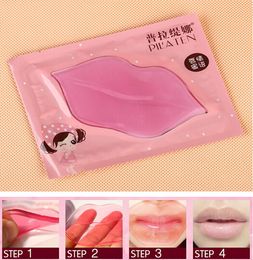 Newest PILATEN Crystal Collagen Lip Mask 13g Women Replenishment Lip Film Lip Colour anti cracking JJD1513