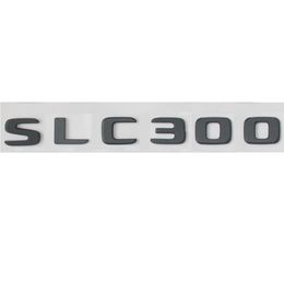 Black SLC 300 Trunk Letters Badge Emblem Sticker for Mercedes Benz SLC300 2017