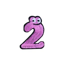10PCS Funny NO.2 Snake Patches for Clothing Bags Iron on Transfer Applique Patch for Jeans DIY Sew on Embroidery Badge