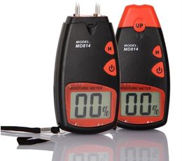 Digital Wood Moisture Metre Proster Handheld LCD Moisture Testers Metres 2 pins 4 pins MD814 812 battery included