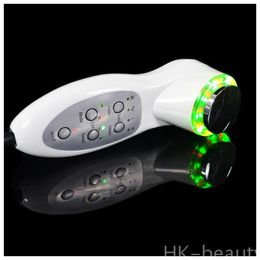 Portable 3MH 7 Mode Led Photon Ultrasonic Ultrasound Facial Face Skin Care Cleaner Wrinkle Remover Beauty Instrument Massager