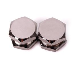 Mini Hexagonal 3mm 30mm Zinc Alloy Plate Grinder New Flat Gear Black Silver Broken Cigarette Lighter