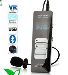 Gravador de voz sem fio Bluetooth para celular Gravador de voz digital com 8GB USB para celular