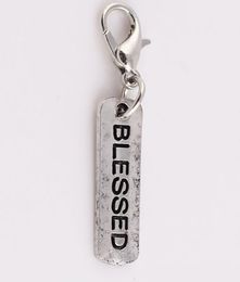 20PCS/lot Blessed Tag Lucky DIY Charms Dangle Pendant Fit For Magnetic Memory Glass Floating Locket