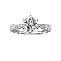 -100% 925 Sterling Silber Sona Lab Diamant-Trauringe für Frauen, Weißgold runden brillanten Ehering, Ehering-Set, Ewigkeit Band