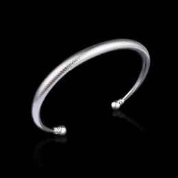 10pcs/lot Hot Gift Factory Price 925 Silver Charm Bangle Fine Noble mesh bracelet fashion jewelry 2 beads with Bands 1318