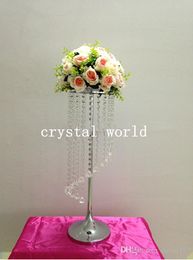 no flowers incluing Crystal Chandelier table / wedding table chandelier/crystal for 1234 wedding centerpiece/ table Centrepiece