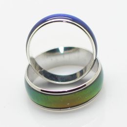 mix size 6mm mood ring changes Colour to your temperature reveal your inner emotion