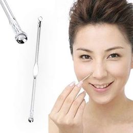 cosmetic tool free shipping silver blackhead comedone acne blemish extractor remover free shipping dhl 6611