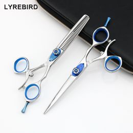 Lyrebird HIGH CLASS Hair scissors 6 INCH Professional hair scissors high quality 180 degree Thumb Swivel handle NEW