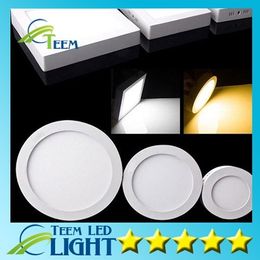 Dimmable 30W Round / Square Led Panel Light Surface Mounted Led Downlight lighting Led ceiling down spotlight 110-240V + Drivers 20