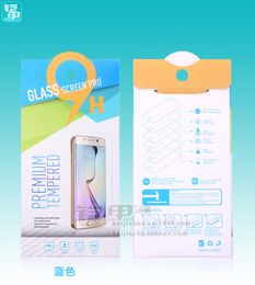 500pcs Wholesale Custom Retail Paper Packaging Packing Box For Tempered Glass Screen Protector for iphone 6 6 plus