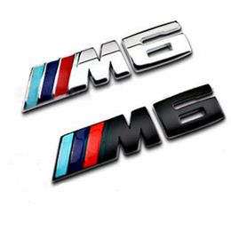 -Logo 1 voiture en alliage Pcs Znic Trunk Badge Emblem 3D Stickers Auto autocollant M6 véhicule pour BMW Car Sticker Styling